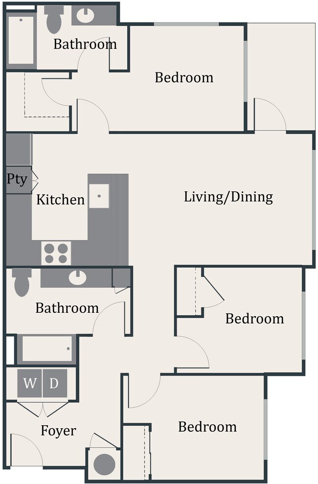 Jefferson ADA F101 floor plan